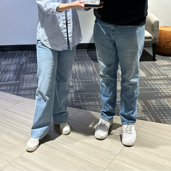 Reformation Fawcett Wide Leg Jeans | Size 25 Acadia - Picture 14 of 15